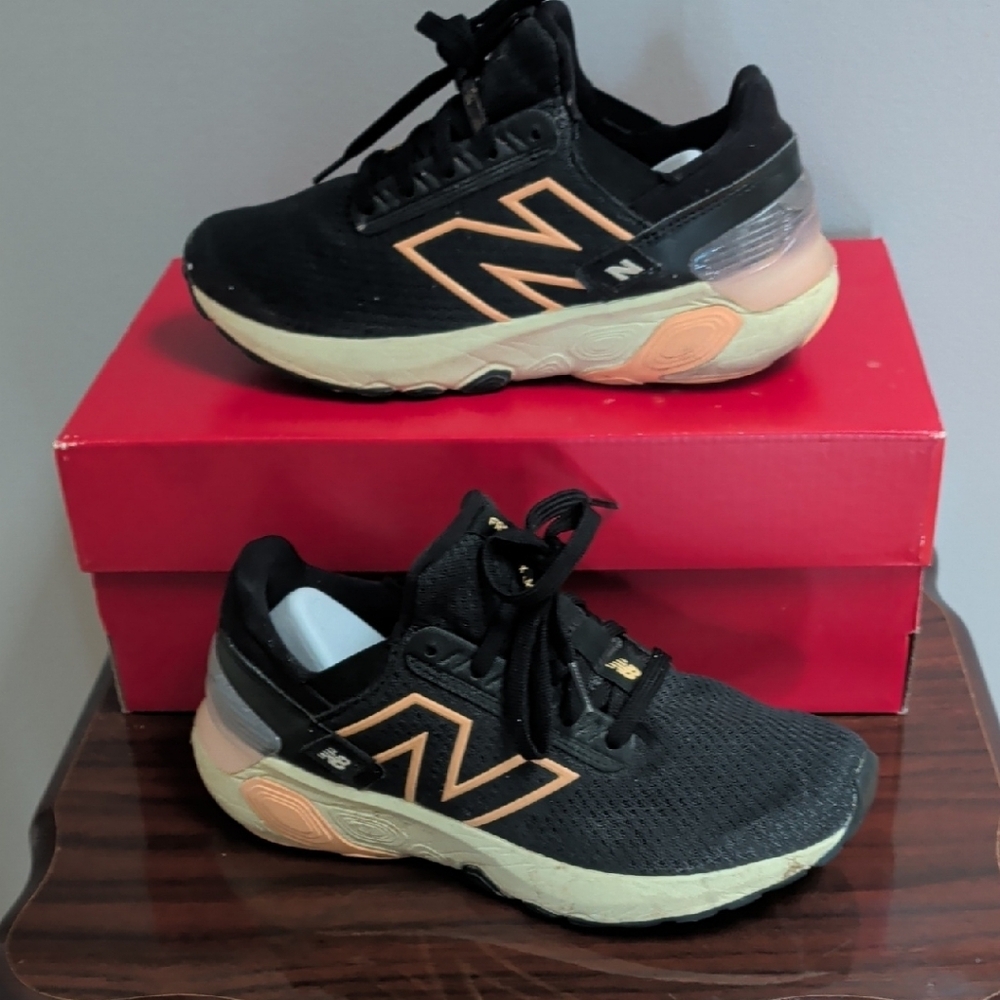 ​New Balance Fresh Foam X 1440 Running Shoes Black Pink Women's 7.5